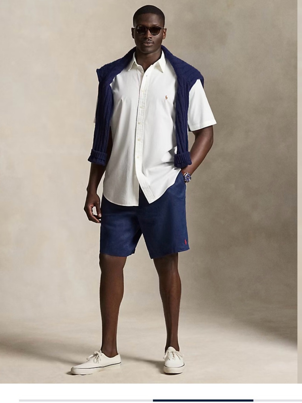 Ralph Lauren White Polo Shirt